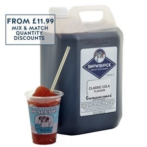 SnowShock Slush Syrup – Classic Cola 5ltr