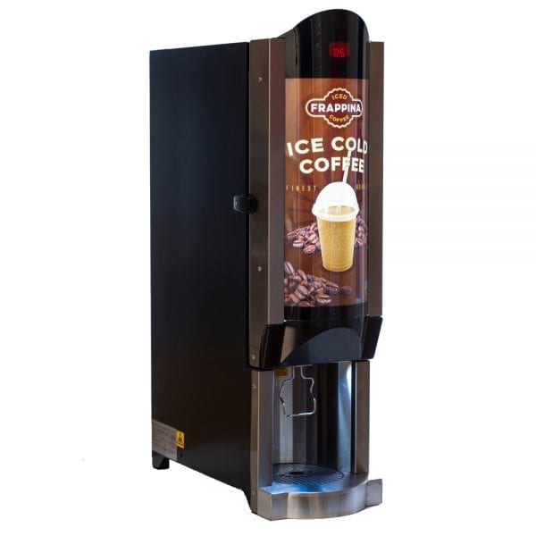 Side view of Frappina machine