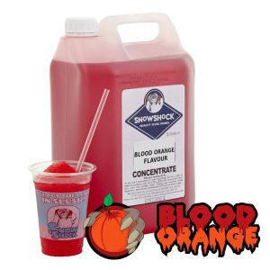 SnowShock Slush Syrup – Orange 5ltr