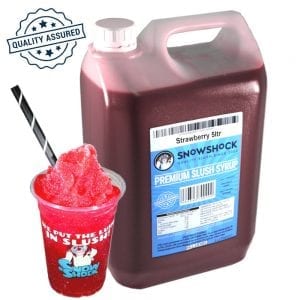 SnowShock Slush Syrup – Strawberry 5ltr